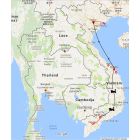 Venture travels - Rondreis Vietnam: Vietnam van noord naar zuid – hoogtepunten: route
