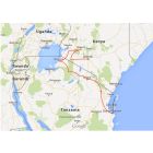 reisschema truck safari Afrika Nairobi naar Dar es Salaam