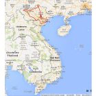 Rondreis Vietnam: Route