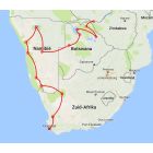 route Trucksafari van Kaapstad naar Vic Falls