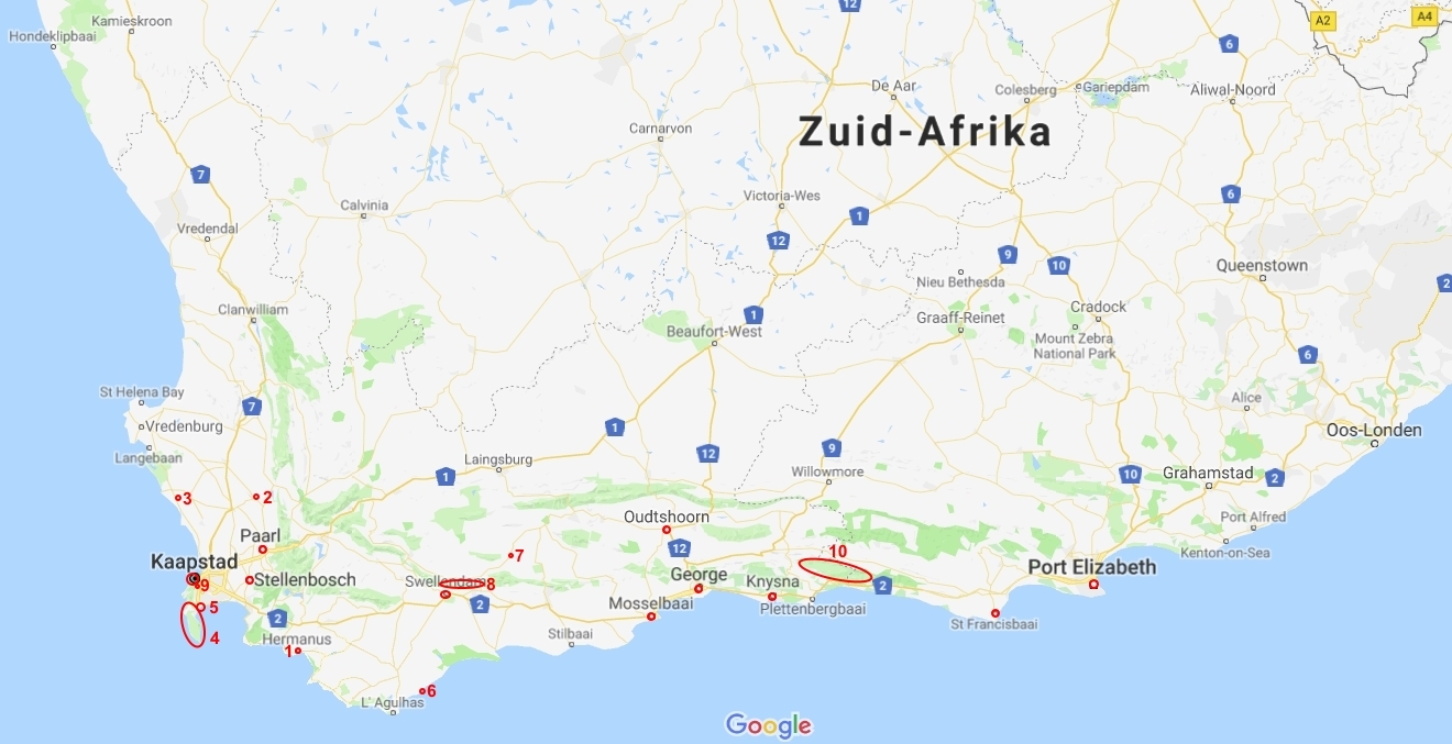 Zuid Afrika Westkaap