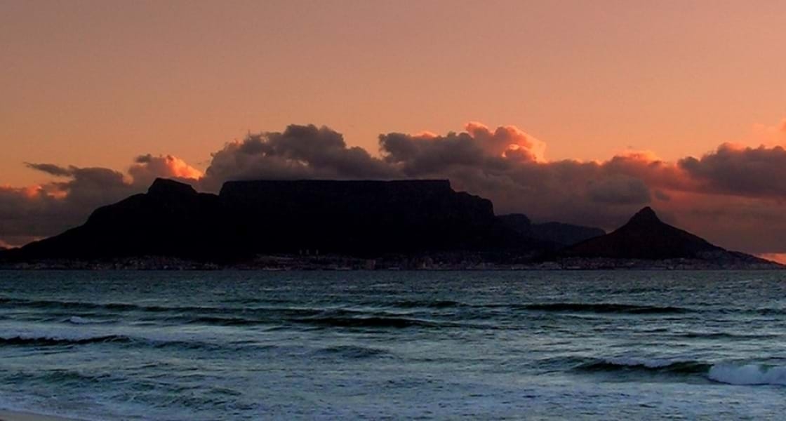 Kaapstad Tafelberg sunset